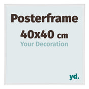 Posterkader 40x40cm Wit Hoogglans Kunststof Paris