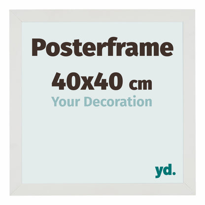 Posterkader 40x40cm Wit Mat MDF Parma