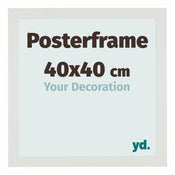 Posterkader 40x40cm Wit Mat MDF Parma