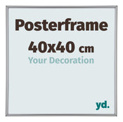 Posterkader 40x40cm Zilver Hoogglans Kunststof Paris