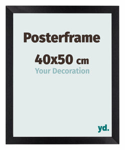 Posterkader 40x50cm Zwart Mat MDF Parma