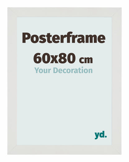 Posterkader 60x80cm Wit Mat MDF Parma