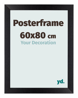Posterkader 60x80cm Zwart Mat MDF Parma