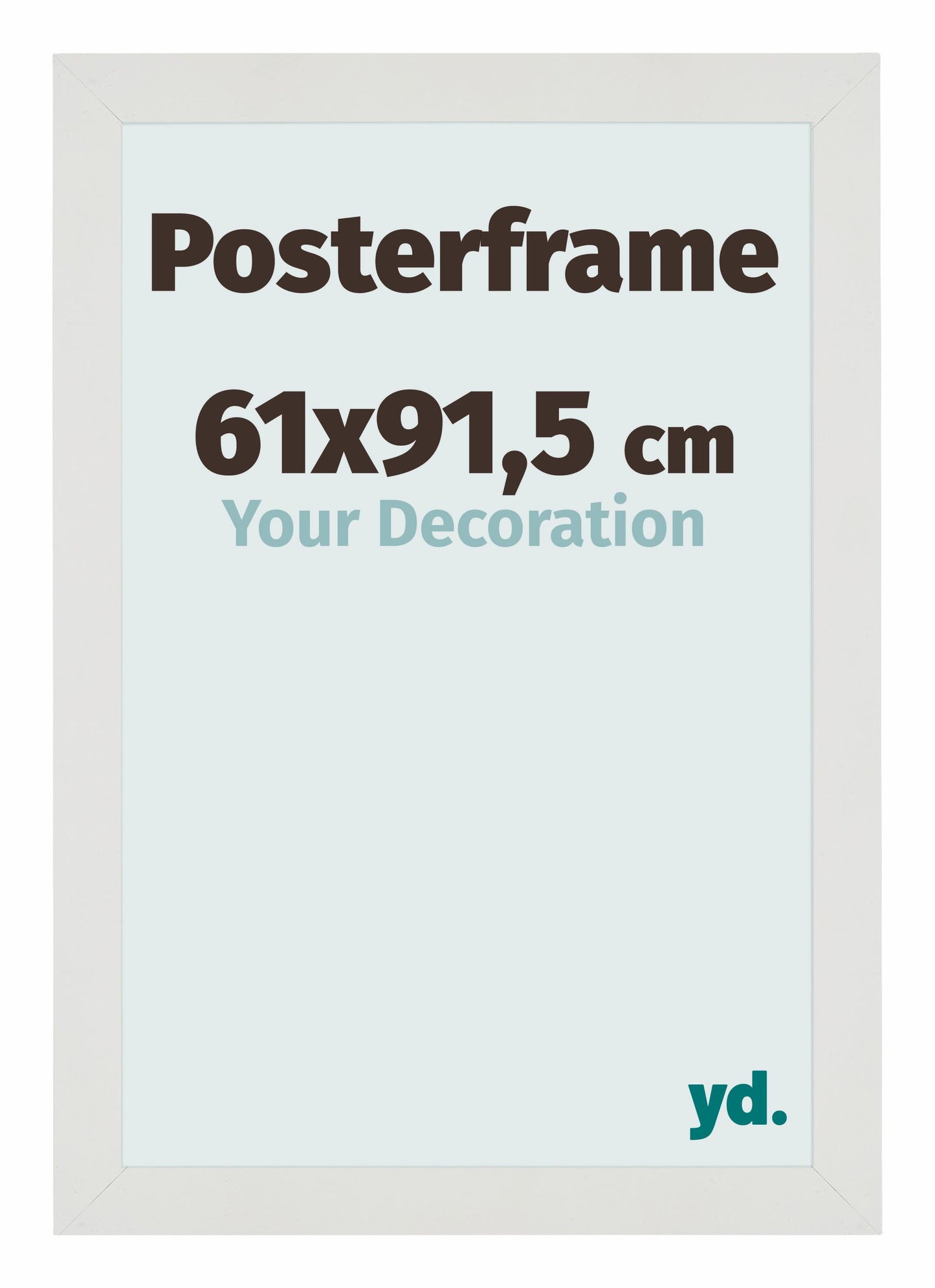 Posterkader 61x91,5cm Wit Mat MDF Parma