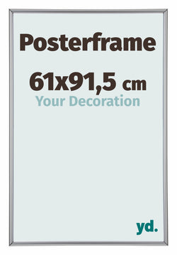 Posterkader 61x91,5cm Zilver Hoogglans Kunststof Paris