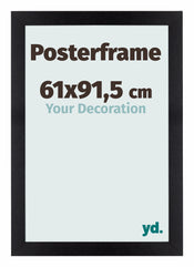 Posterkader 61x91,5cm Zwart Mat MDF Parma
