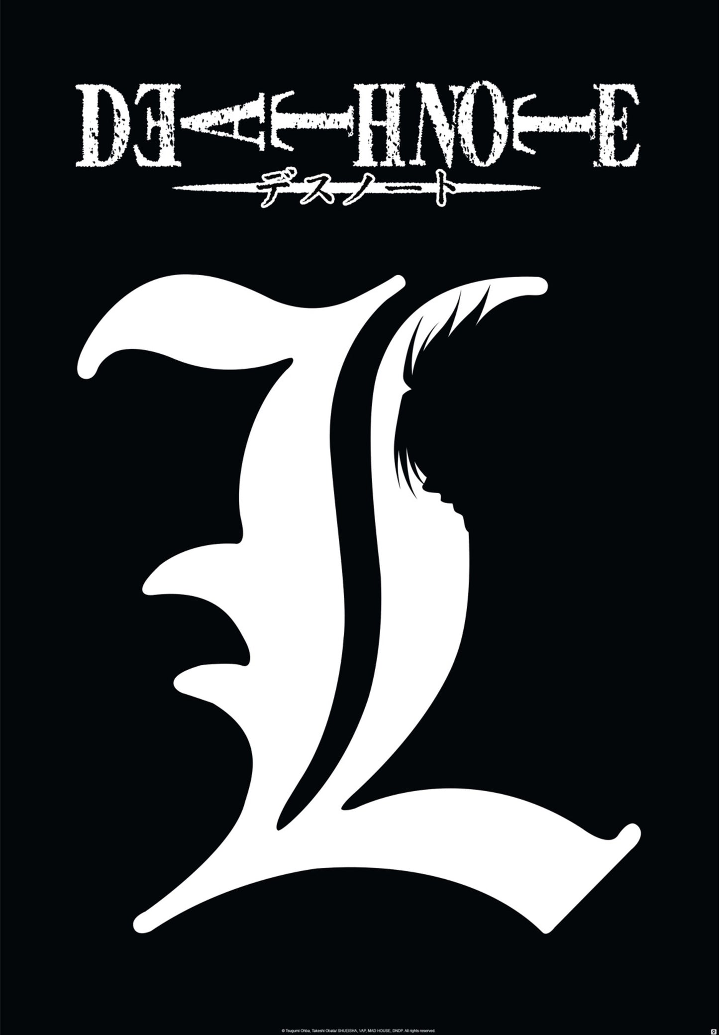 Poster Death Note L Symbol 61x91,5cm