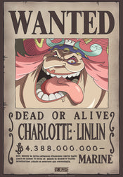 Poster One Piece Wanted Big Mom II 35x52cm