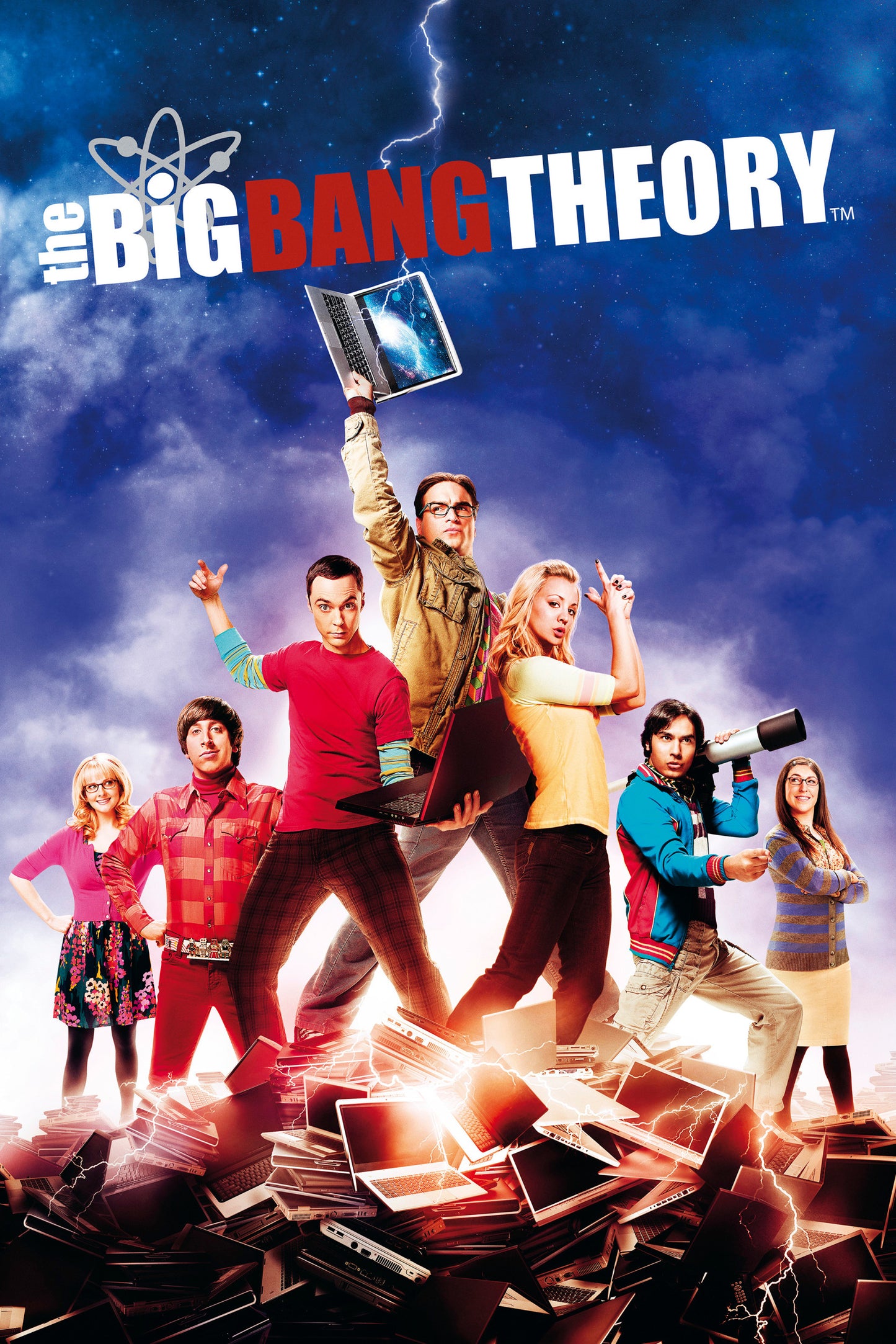 Poster The Big Bang Theory Casting 61x91,5cm