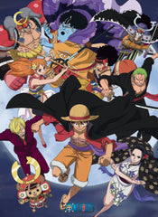 Poster One Piece Wano Raid 38x52cm