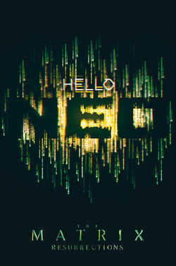 Poster The Matrix Hello Neo 61x91,5cm