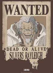 Poster One Piece Wanted Rayleigh 38x52cm