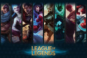 Poster League of Legends Champions 91.5x61cm