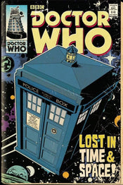 Poster Doctor Who Tardis Comic 61x91,5cm