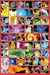 Poster Pokemon Moves 61x91,5cm