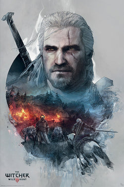 Poster The Witcher - Geralt 61x91,5 cm