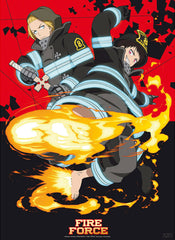 Poster Fire Force Shinra & Arthur 38x52cm