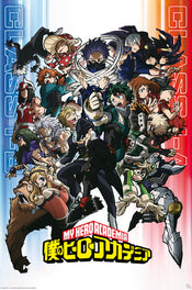 Poster My Hero Academia Class 1-A vs 1-B 61x91,5cm