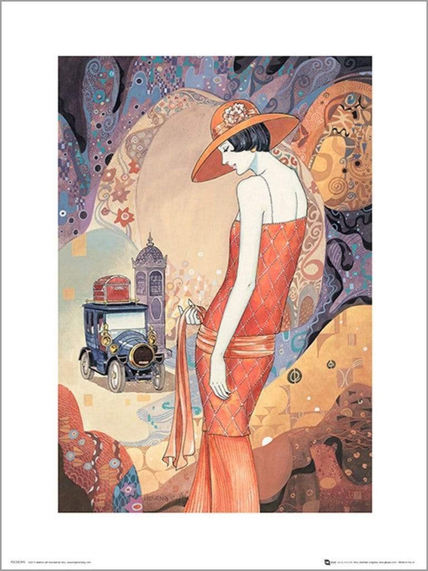Kunstdruk Helena Lam An Unawaited Journey 24x30cm