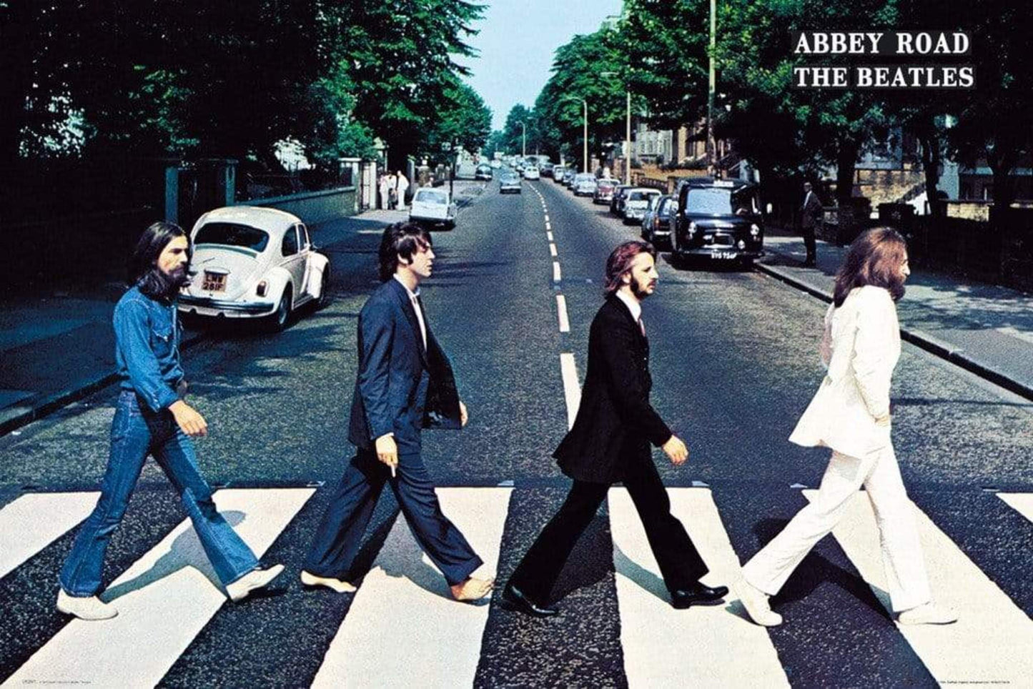 Poster The Beatles Abbey Road 91,5x61cm