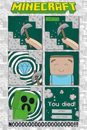 Poster Minecraft One Last Diamond 61x91,5cm