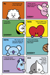 Poster BT21 Characters 2 61x91,5cm