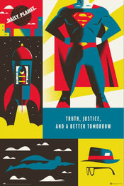 Poster Superman 100th Anniversary WB 61x91,5cm