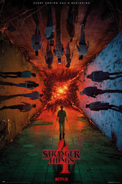 Poster Stranger Things Teaser Season 4 61x91,5cm
