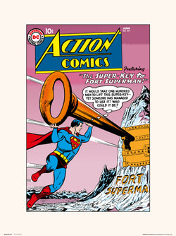 Kunstdruk DC Action Comics 241 30x40cm