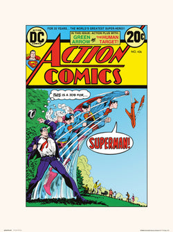 Kunstdruk DC Action Comics 426 30x40cm