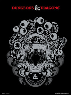 Kunstdruk Dungeons And Dragons Beholder 30x40cm