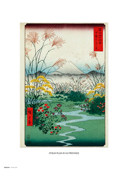 Kunstdruk Otsuki Plain In Kai Province 30x40cm