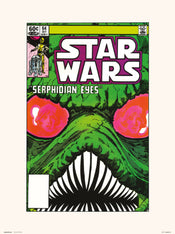 Kunstdruk Star Wars 64 Serphidian Eyes 30x40cm