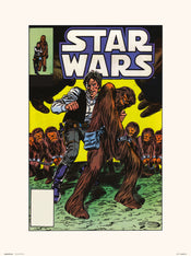 Kunstdruk Star Wars 91 Wookiee World 30x40cm