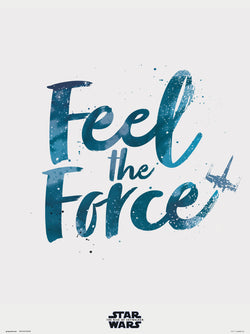 Kunstdruk Star Wars Episode IX Feel The Force 30x40cm