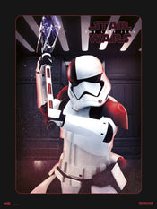 Kunstdruk Star Wars Vill Executioner Trooper 30x40cm