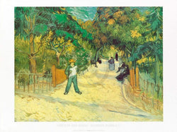 Kunstdruk Vincent Van Gogh - Giardini Publici 80x60cm