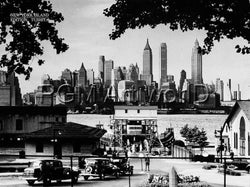 Kunstdruk Liby - New York Island 80x60cm