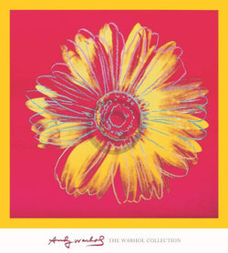 Kunstdruk Andy Warhol - Daisy 1982 90x90 cm