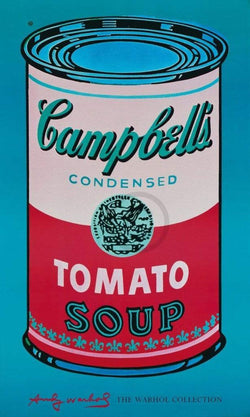 Kunstdruk Andy Warhol - Campbell's Soup 60x100cm