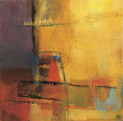 Kunstdruk Bea Danckaert - Abstract Day 30x30cm