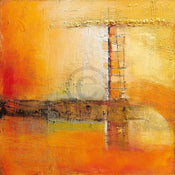 Kunstdruk Bea Danckaert - Stairway to heaven 98x98cm