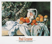 Kunstdruk Paul Cézanne - Stilleben mit Früchten 80x70cm