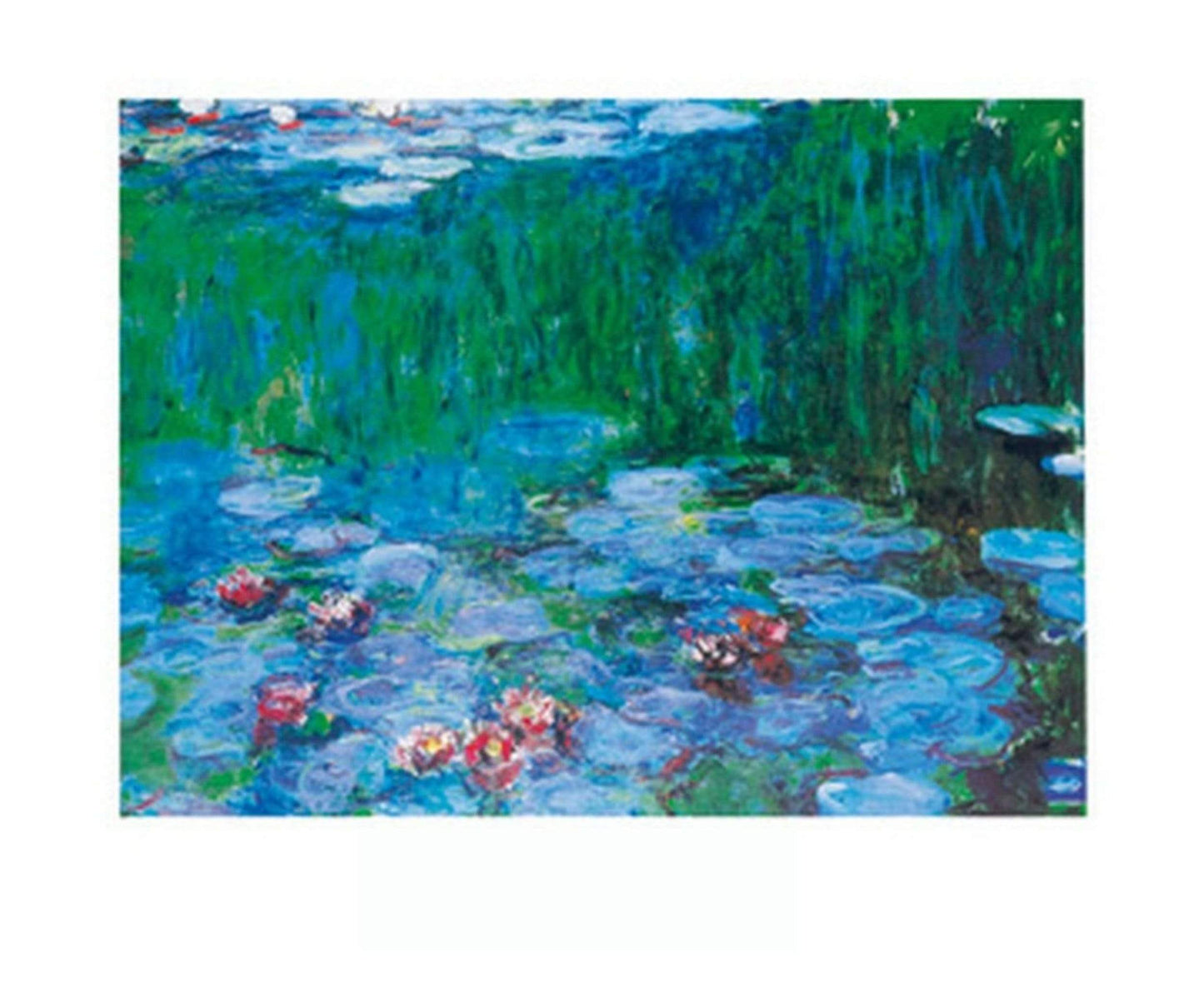 Kunstdruk Claude Monet - Nymphéas 30x24cm