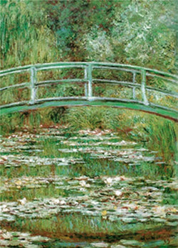 Kunstdruk Claude Monet - Lo stagno delle ninfee 60x80cm