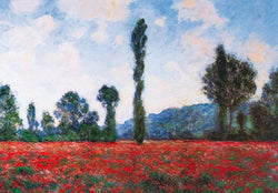 Kunstdruk Claude Monet - Campo di papaveri 100x70cm