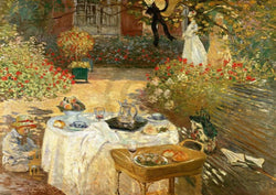 Kunstdruk Claude Monet - Le Déjeuner 29.7x21cm