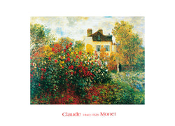 Kunstdruk Claude Monet - The Artist's Garden 70x50cm