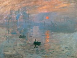 Kunstdruk Claude Monet - Impressionismo il levar 80x60cm