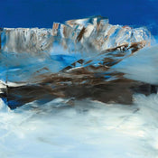 Kunstdruk Conny Roßkamp - Eislandschaft I 98x98cm